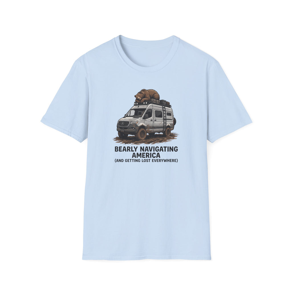 Bearly Navigating America Van T-Shirt