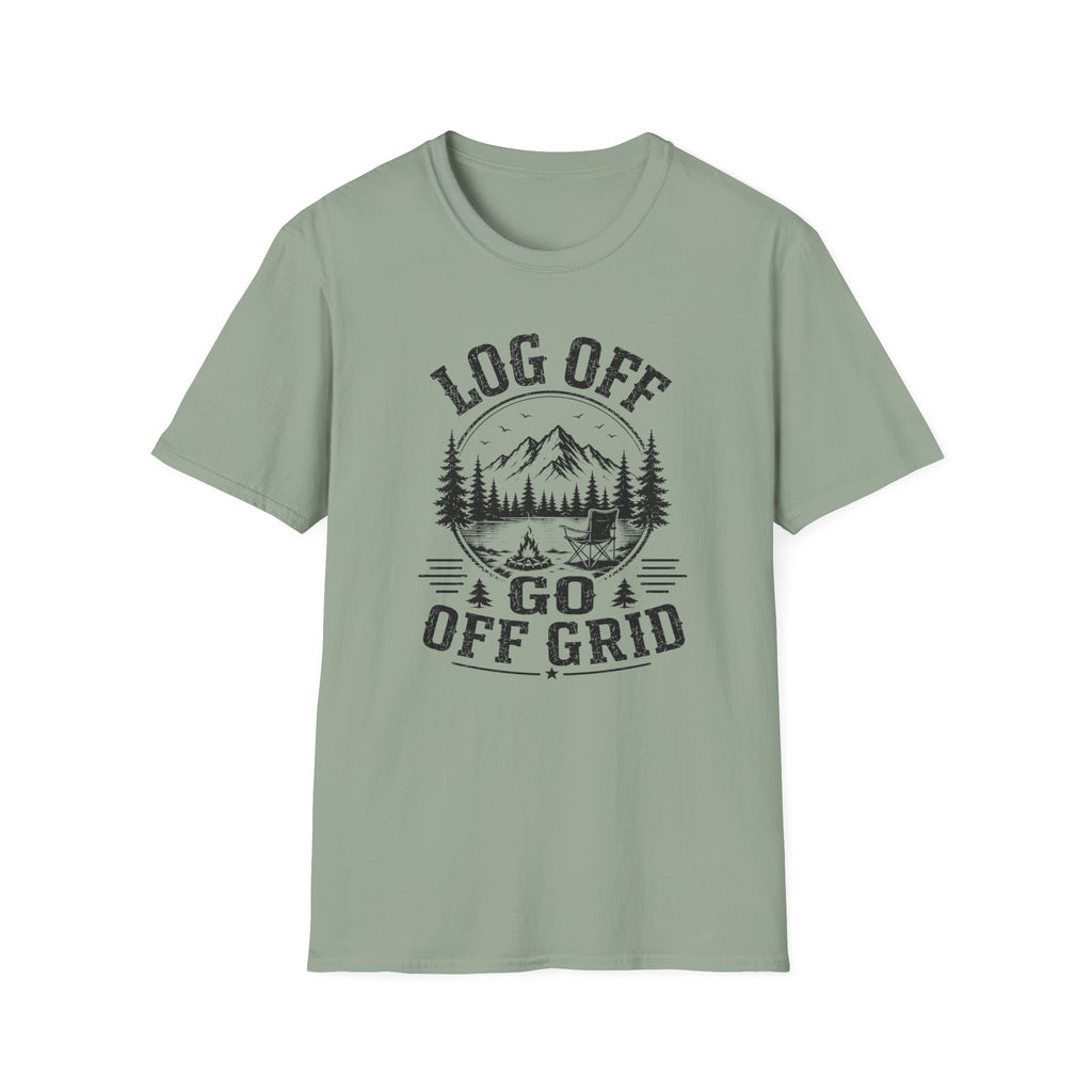 Log Off Go Off Grid T-Shirt