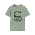 Log Off Go Off Grid T-Shirt