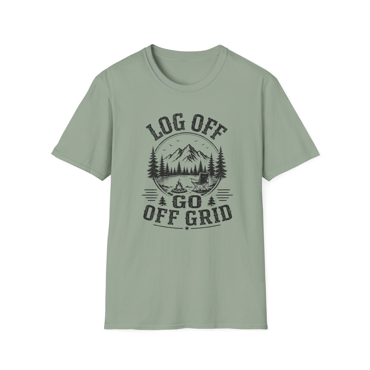 Log Off Go Off Grid T-Shirt