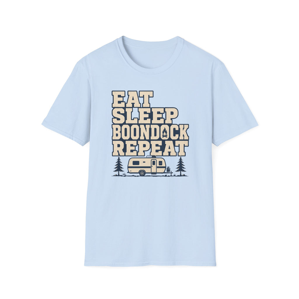 Eat Sleep Boondock Repeat T-Shirt