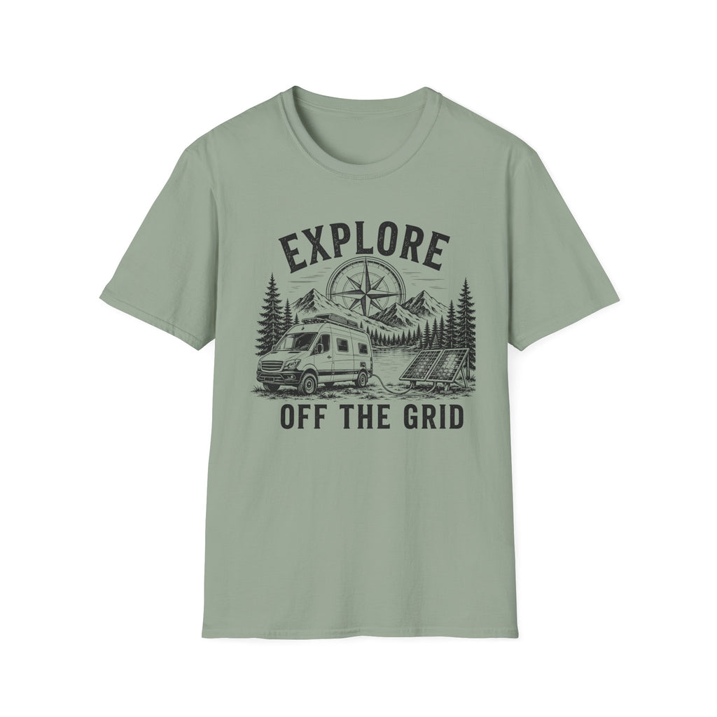 Explore Off The Grid with Van T-shirt
