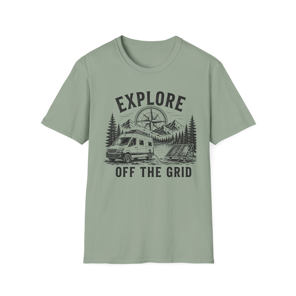Explore Off The Grid with Van T-shirt