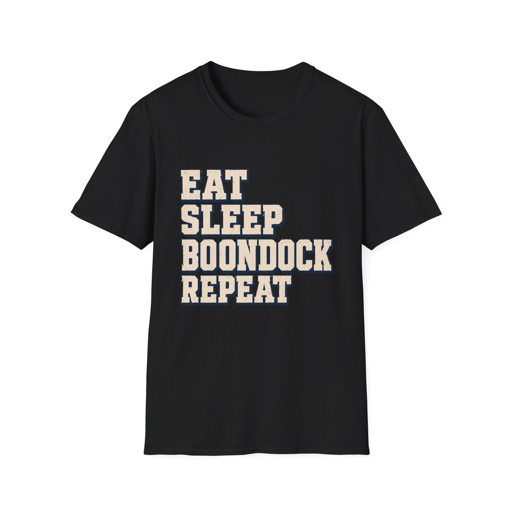 Eat Sleep Boondock Repeat T-Shirt