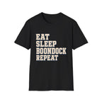 Eat Sleep Boondock Repeat T-Shirt