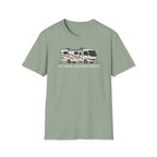 Out Avoiding People Class A T-shirt