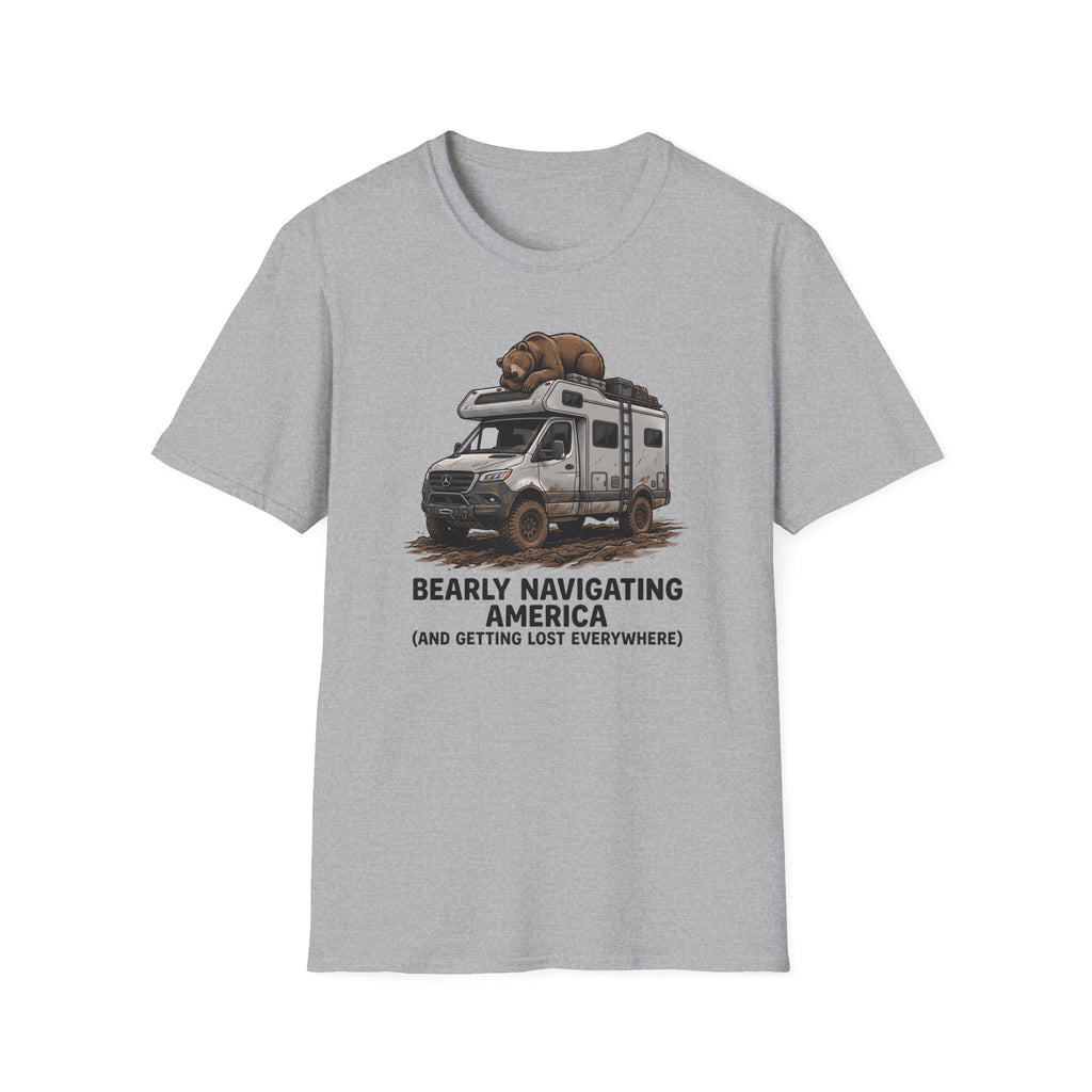 Bear on RV Camper T-Shirt
