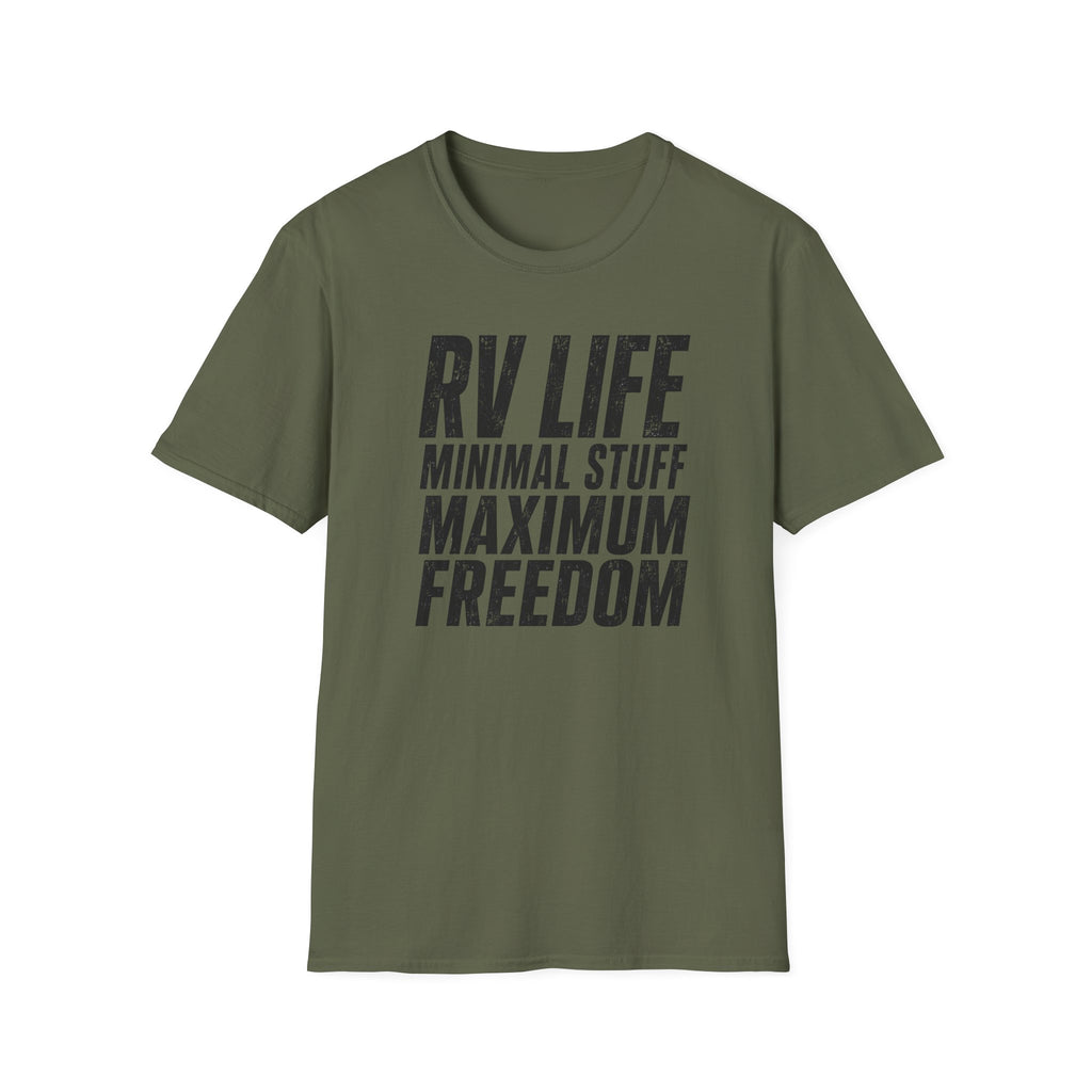 RV Life Minimal Stuff T-Shirt