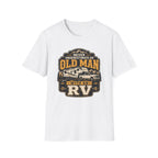 Never Underestimate an Old Man with 5th Wheel T-Shirt