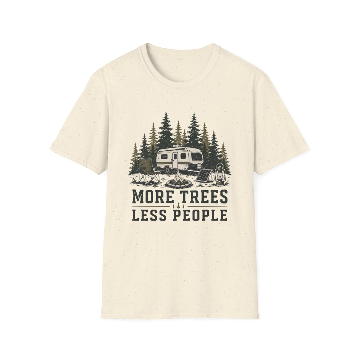 More Trees Less People Trailer T-Shirt