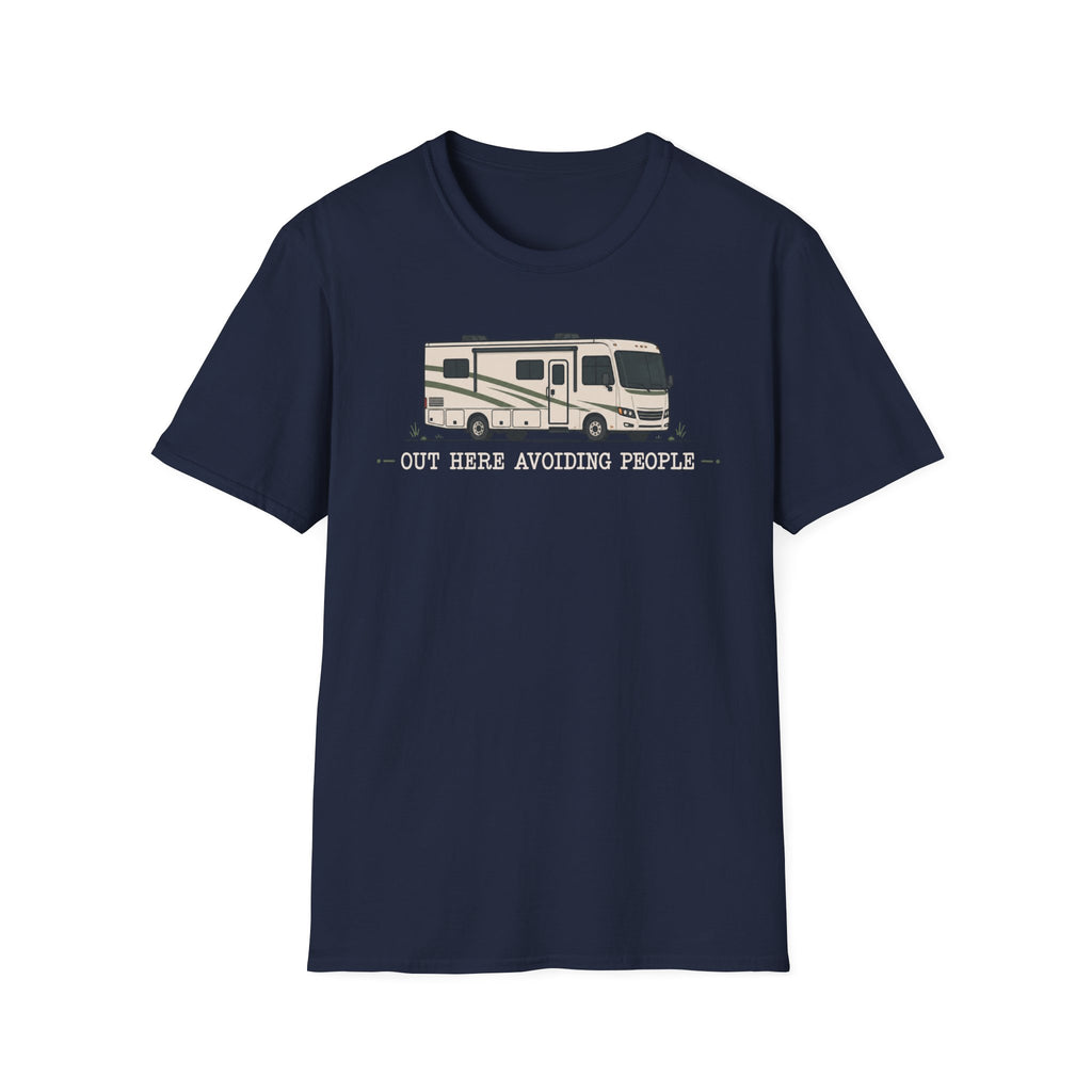 Out Avoiding People Class A T-shirt