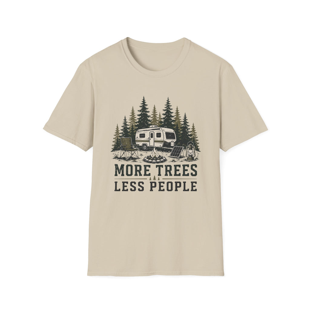 More Trees Less People Trailer T-Shirt