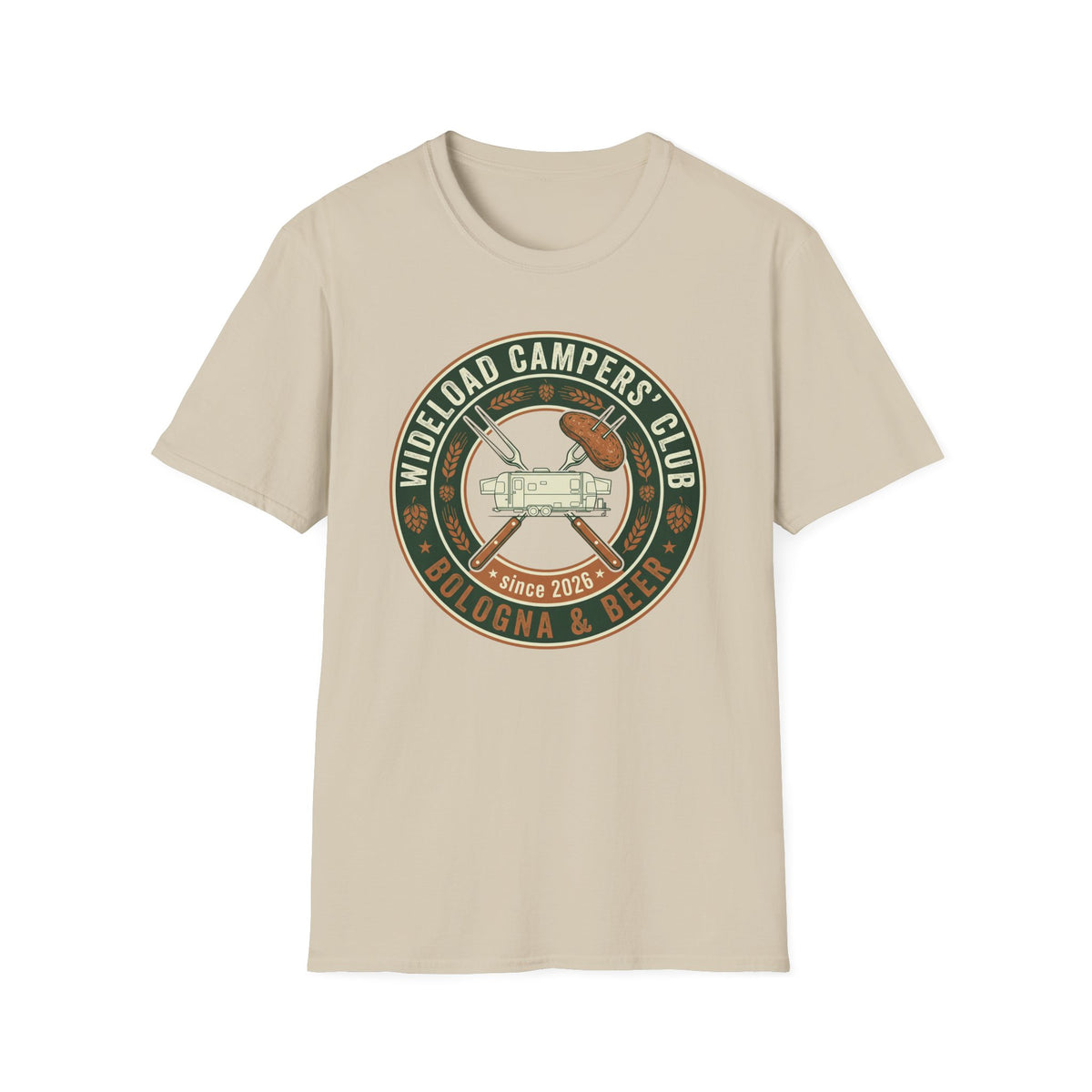 Wideload Campers Bologna & Beer T-Shirt