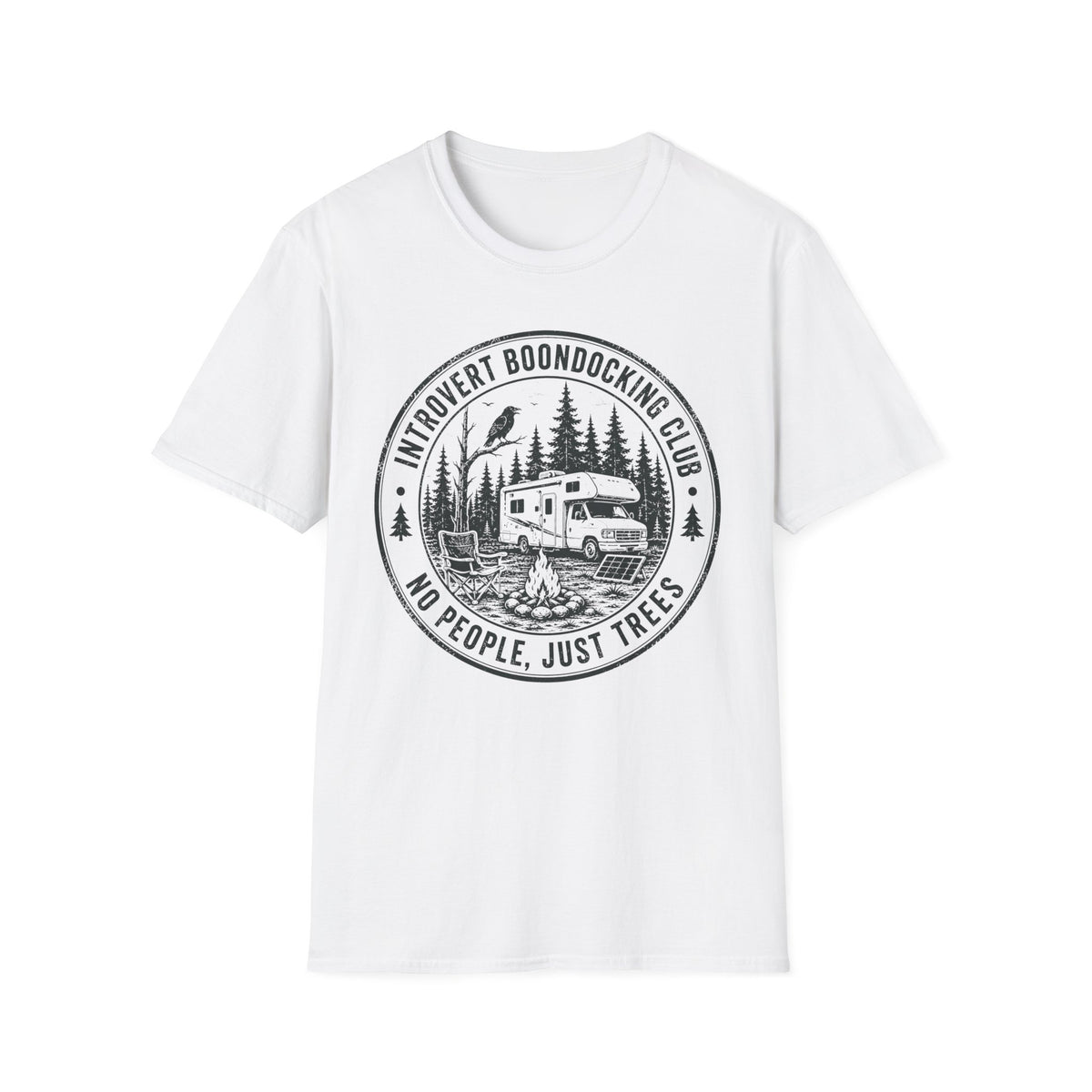Introvert Boondocking Club Class C T-Shirt