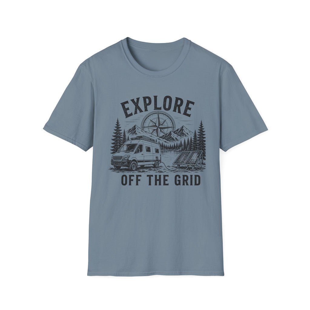 Explore Off The Grid with Van T-shirt