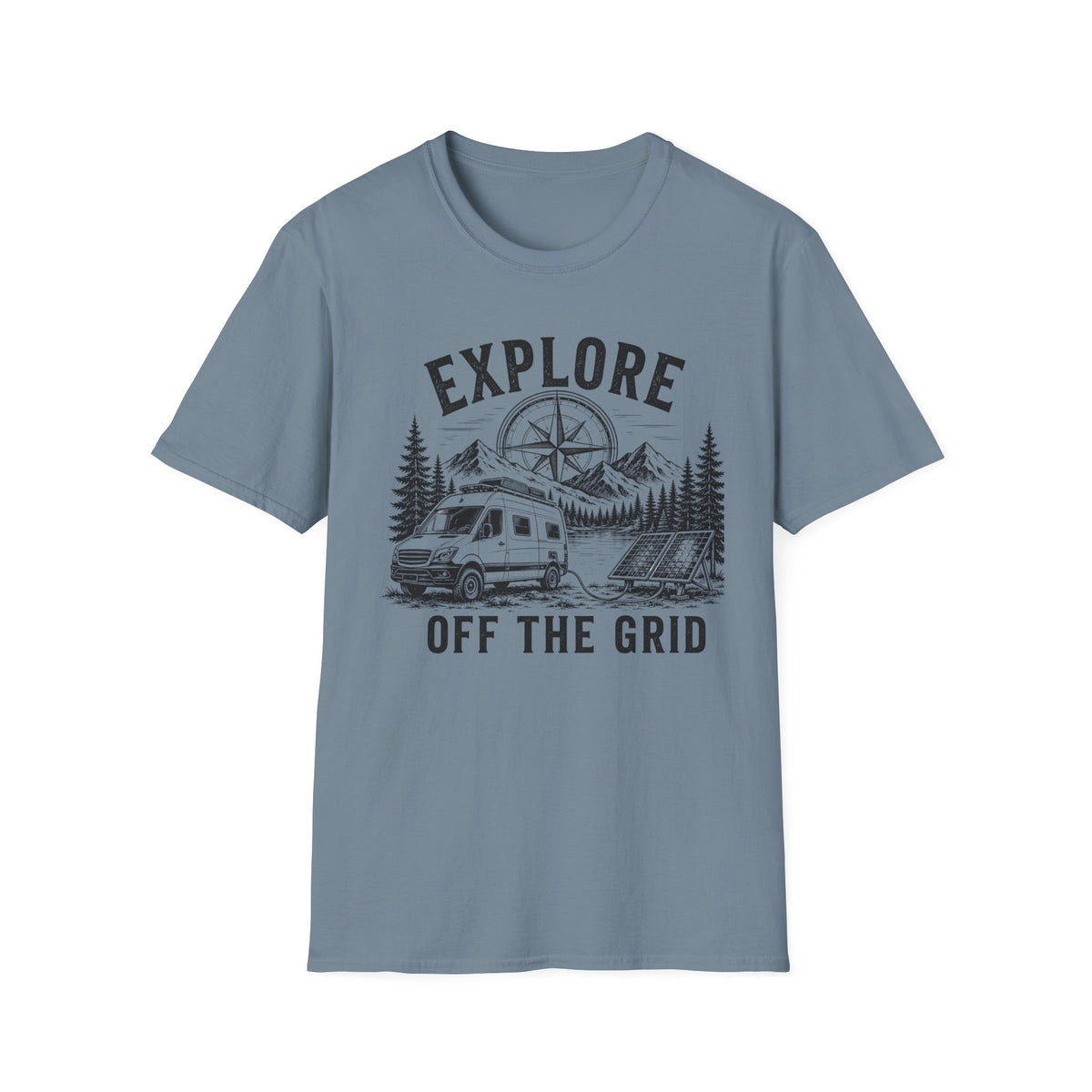Explore Off The Grid with Van T-shirt