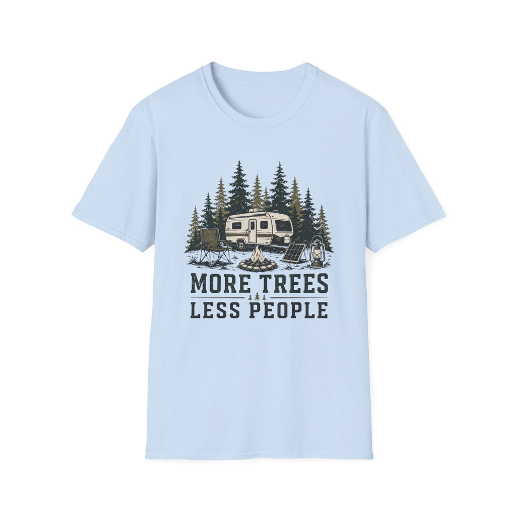 More Trees Less People Trailer T-Shirt