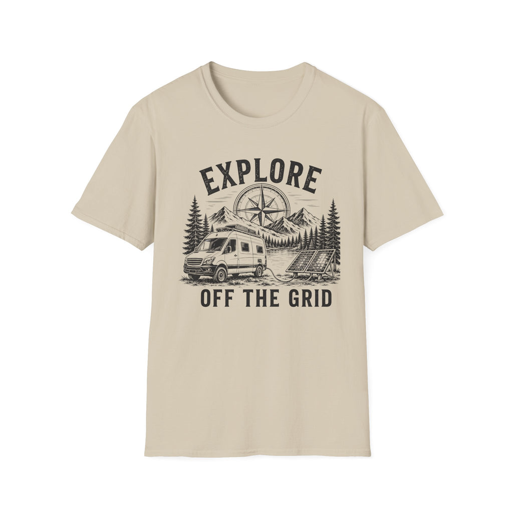 Explore Off The Grid with Van T-shirt