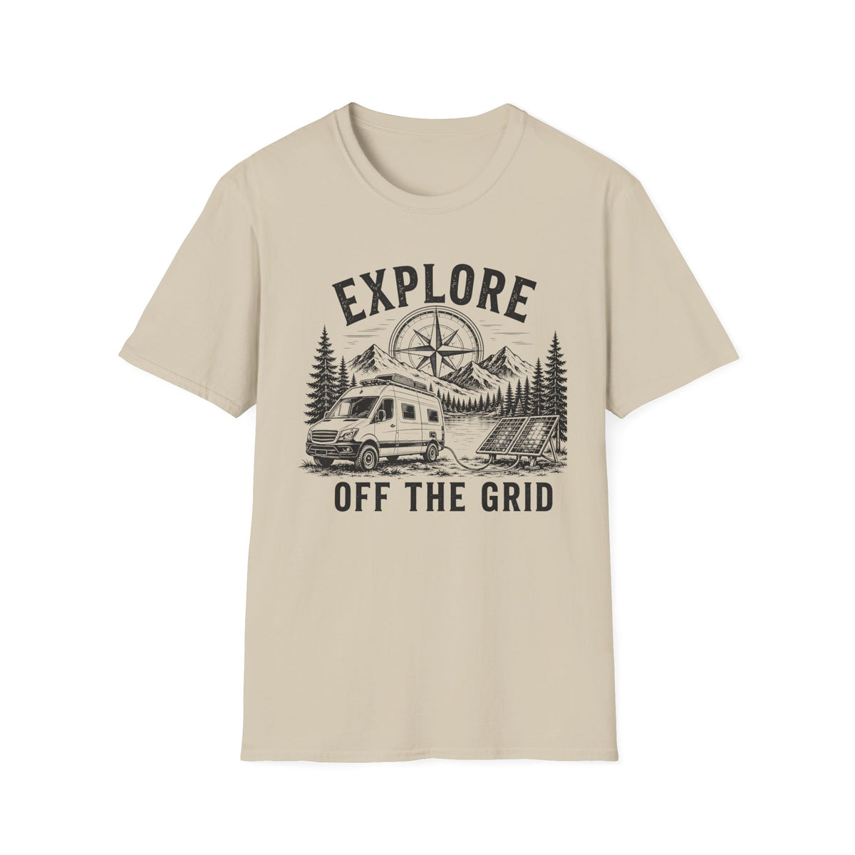 Explore Off The Grid with Van T-shirt
