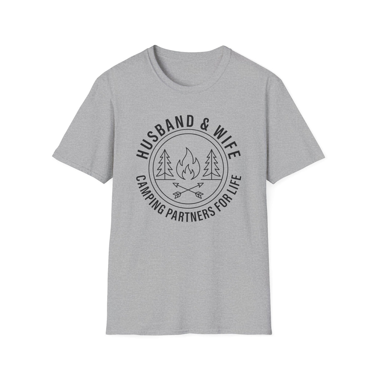 Husband & Wife Camping T-Shirt