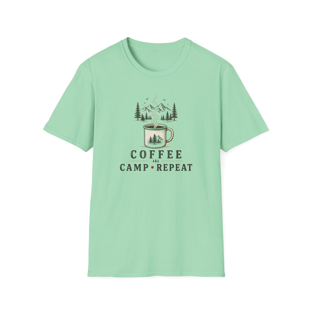 Coffee Camp Repeat T-Shirt