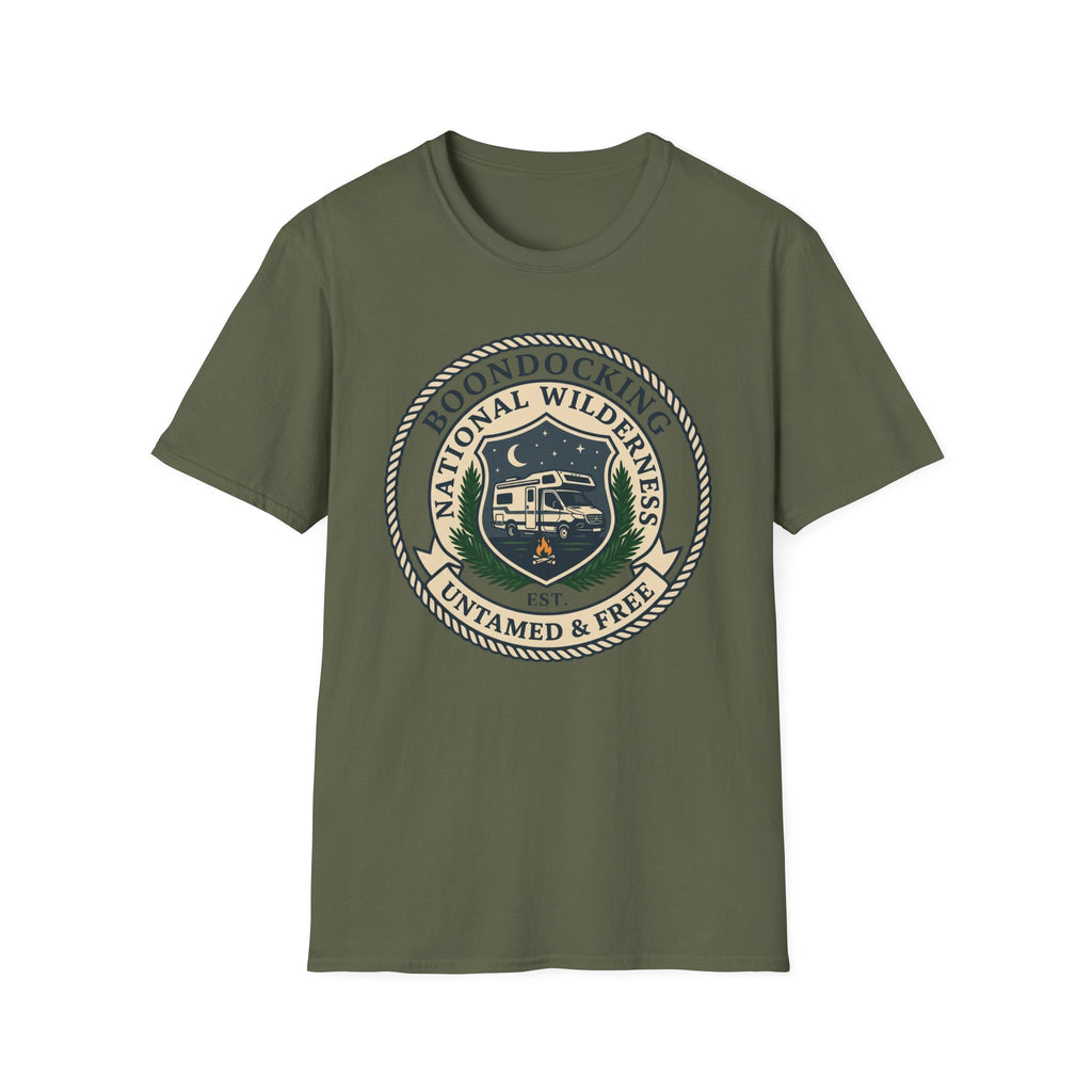 Boondocking National Wilderness T-shirt