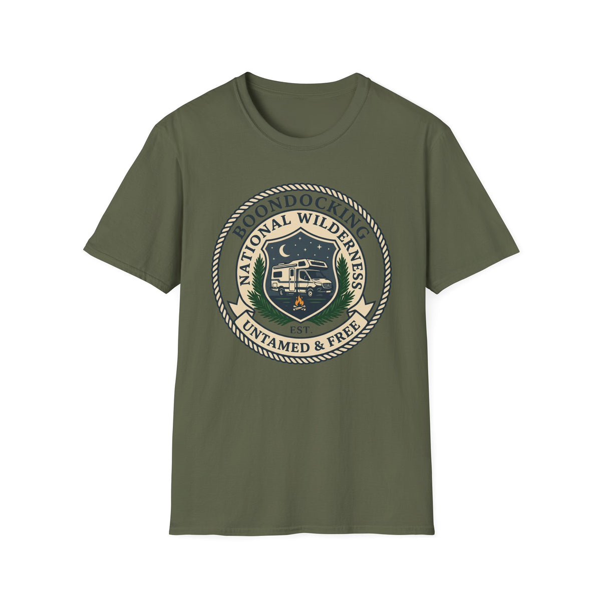 Boondocking National Wilderness T-shirt