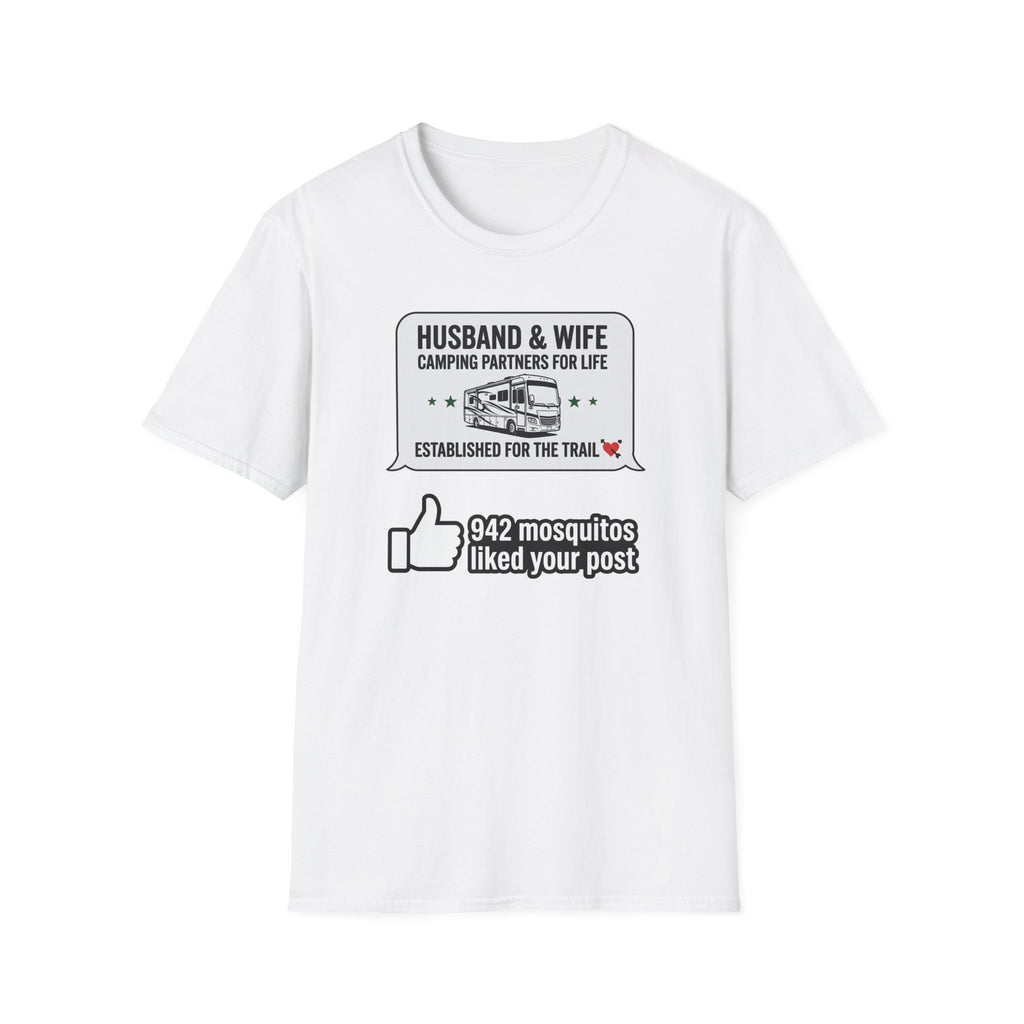 Husband & Wife Camping T-Shirt