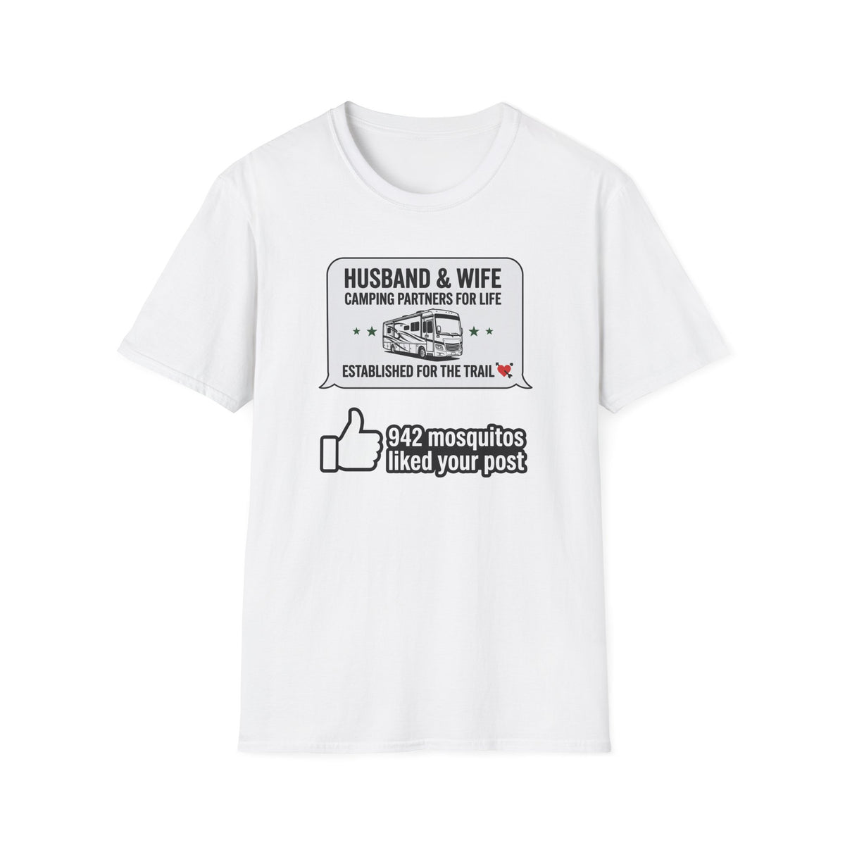 Husband & Wife Camping T-Shirt