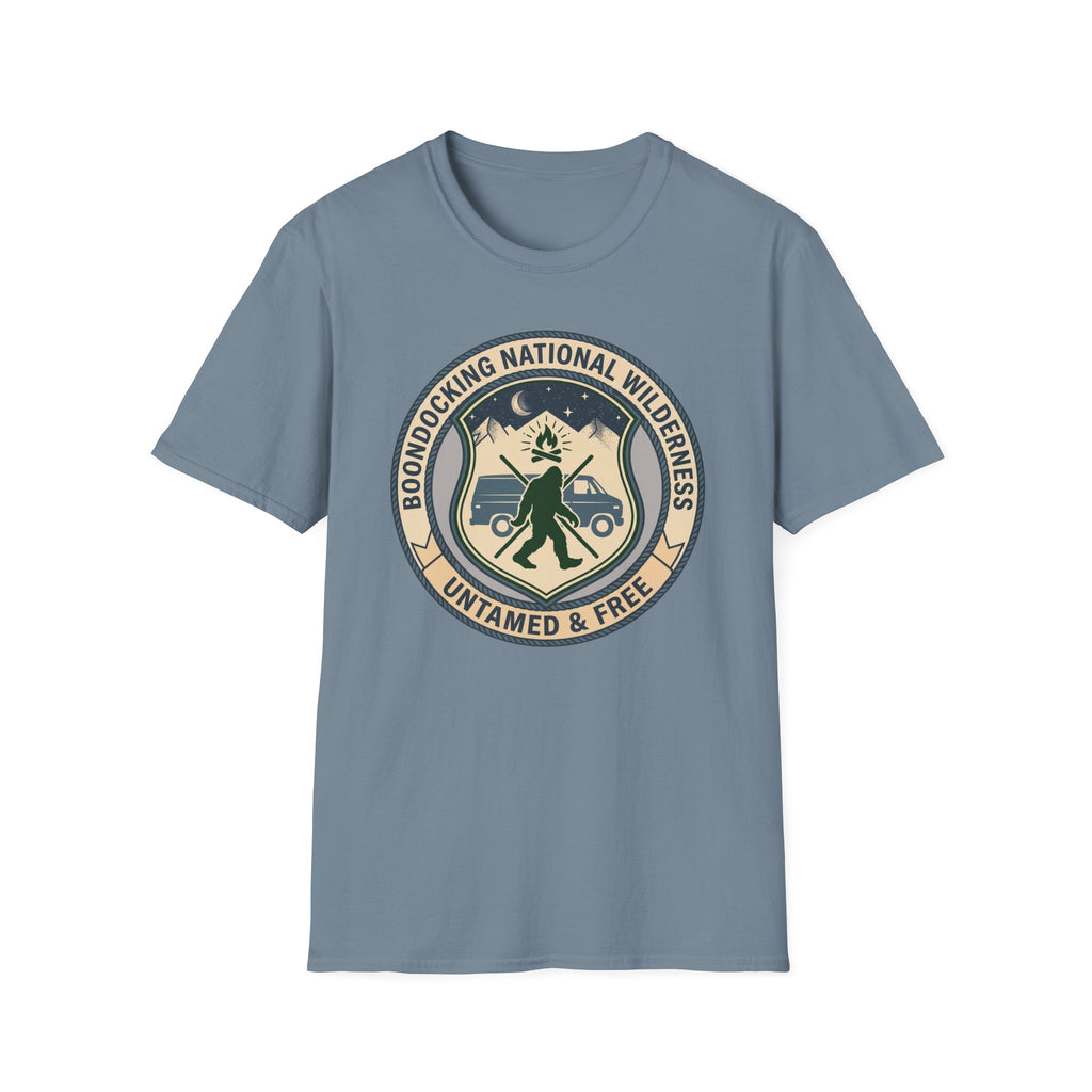 Boondocking National Wilderness Van Life T-shirt