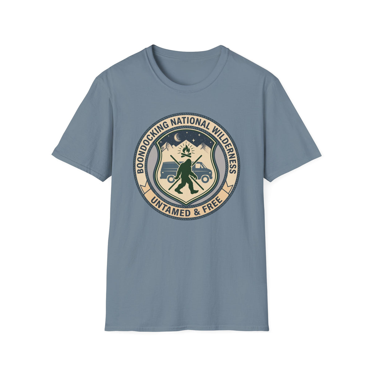 Boondocking National Wilderness Van Life T-shirt