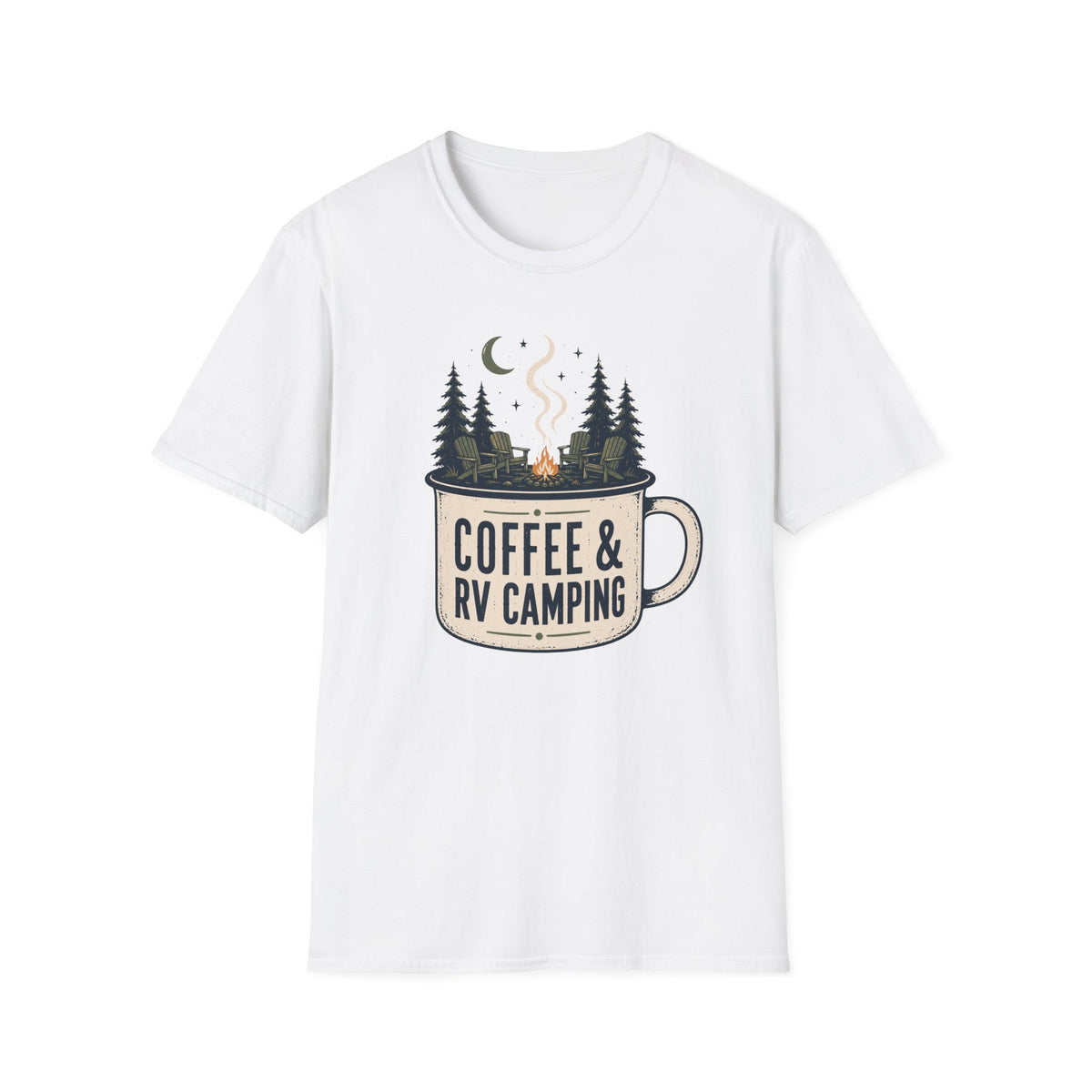 Coffee & RV Camping T-Shirt