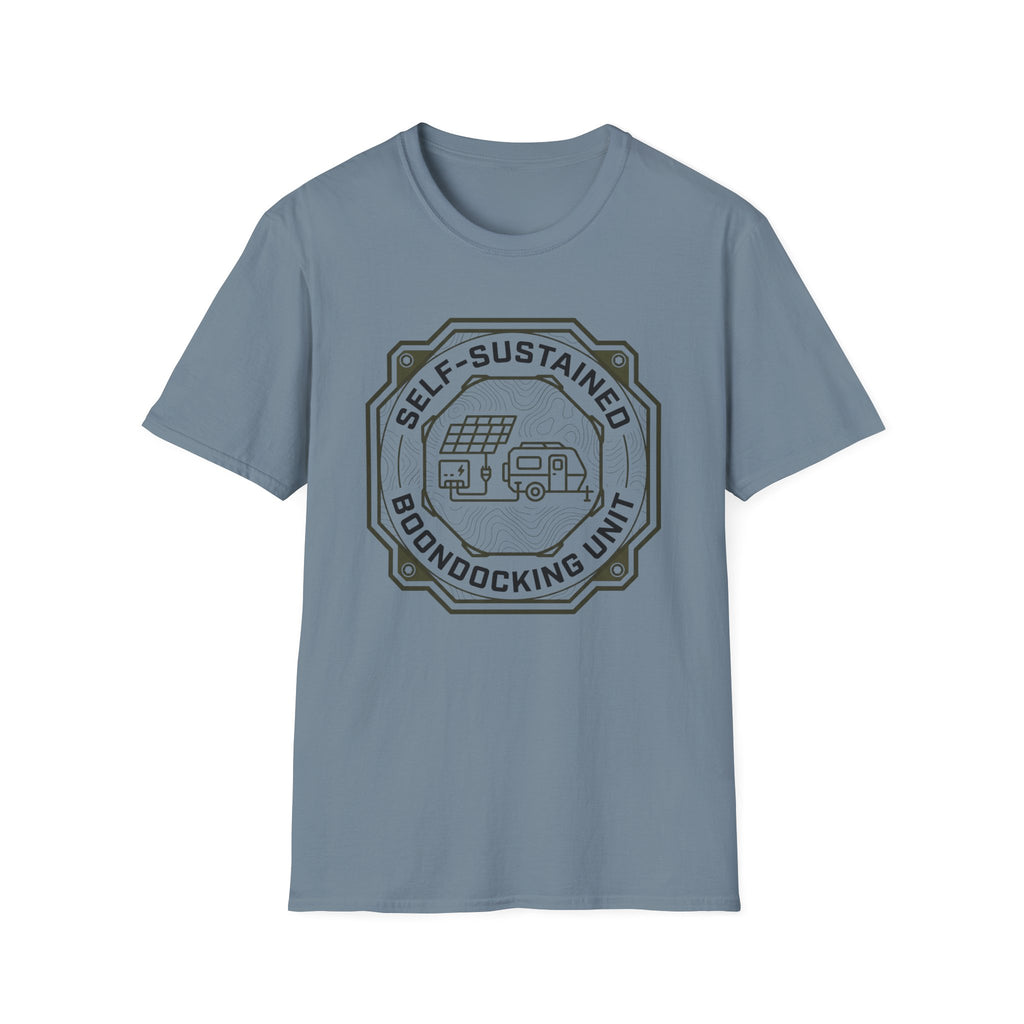 Self-Sustained Boondocking Unit T-Shirt