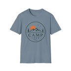 Camp Crew Mountain Logo T-Shirt | Outdoor Adventure Tee
