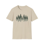 Pine Forest Reflection Trailer T‑Shirt