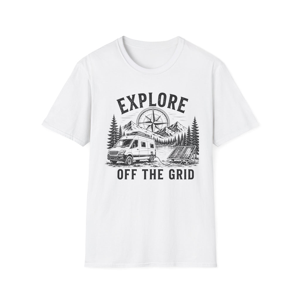 Explore Off The Grid with Van T-shirt