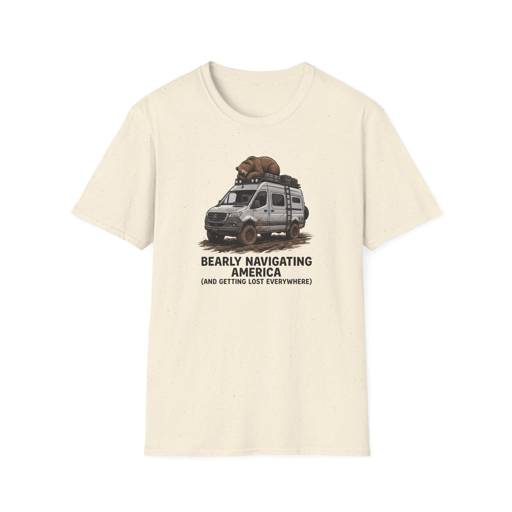 Bearly Navigating America Van T-Shirt