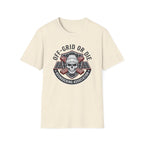 Off-Grid or Die Skull T-shirt
