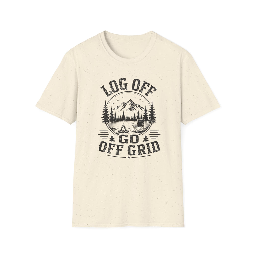 Log Off Go Off Grid T-Shirt