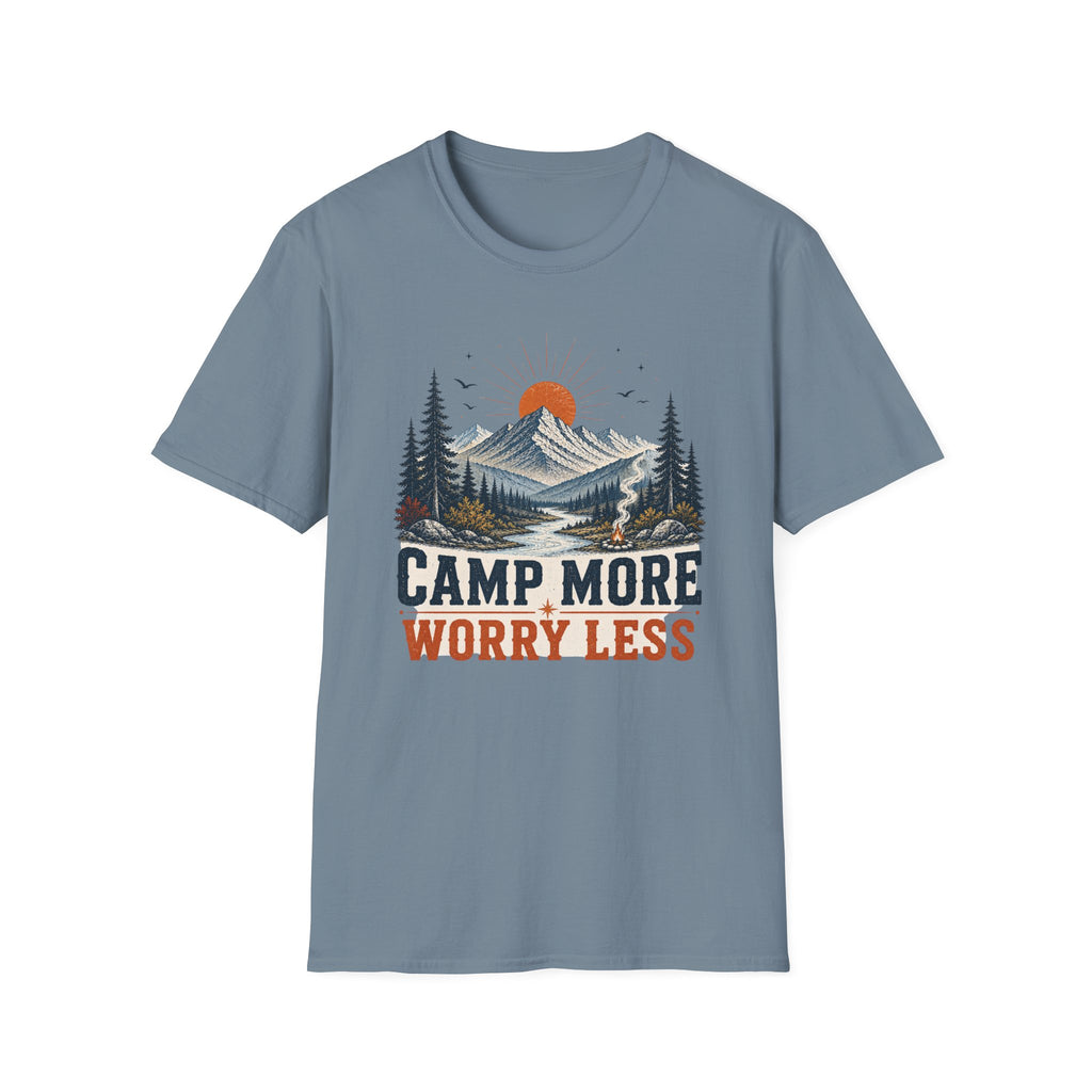 Camp More Worry Less T-Shirt
