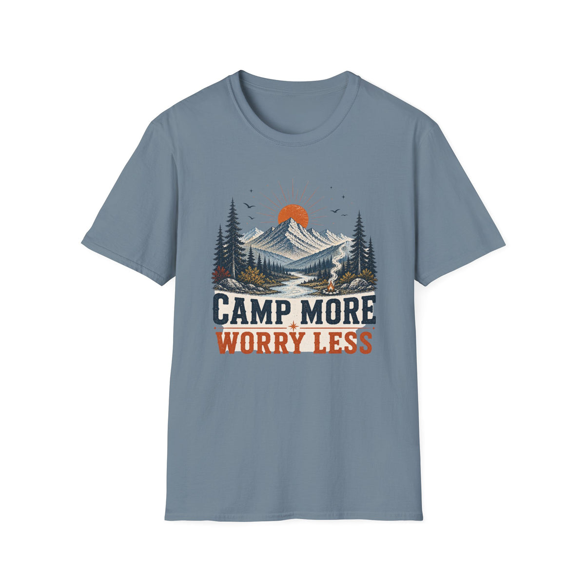 Camp More Worry Less T-Shirt