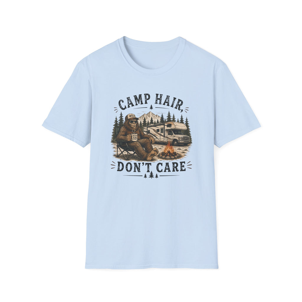 Sasquatch Camp Hair Don't Care T-Shirt