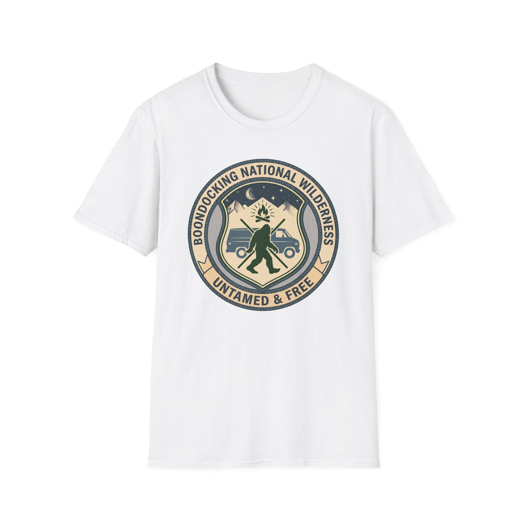 Boondocking National Wilderness Van Life T-shirt