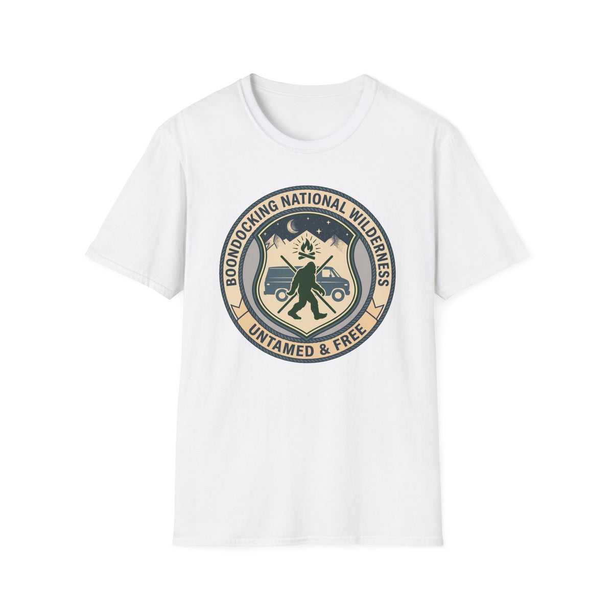 Boondocking National Wilderness Van Life T-shirt