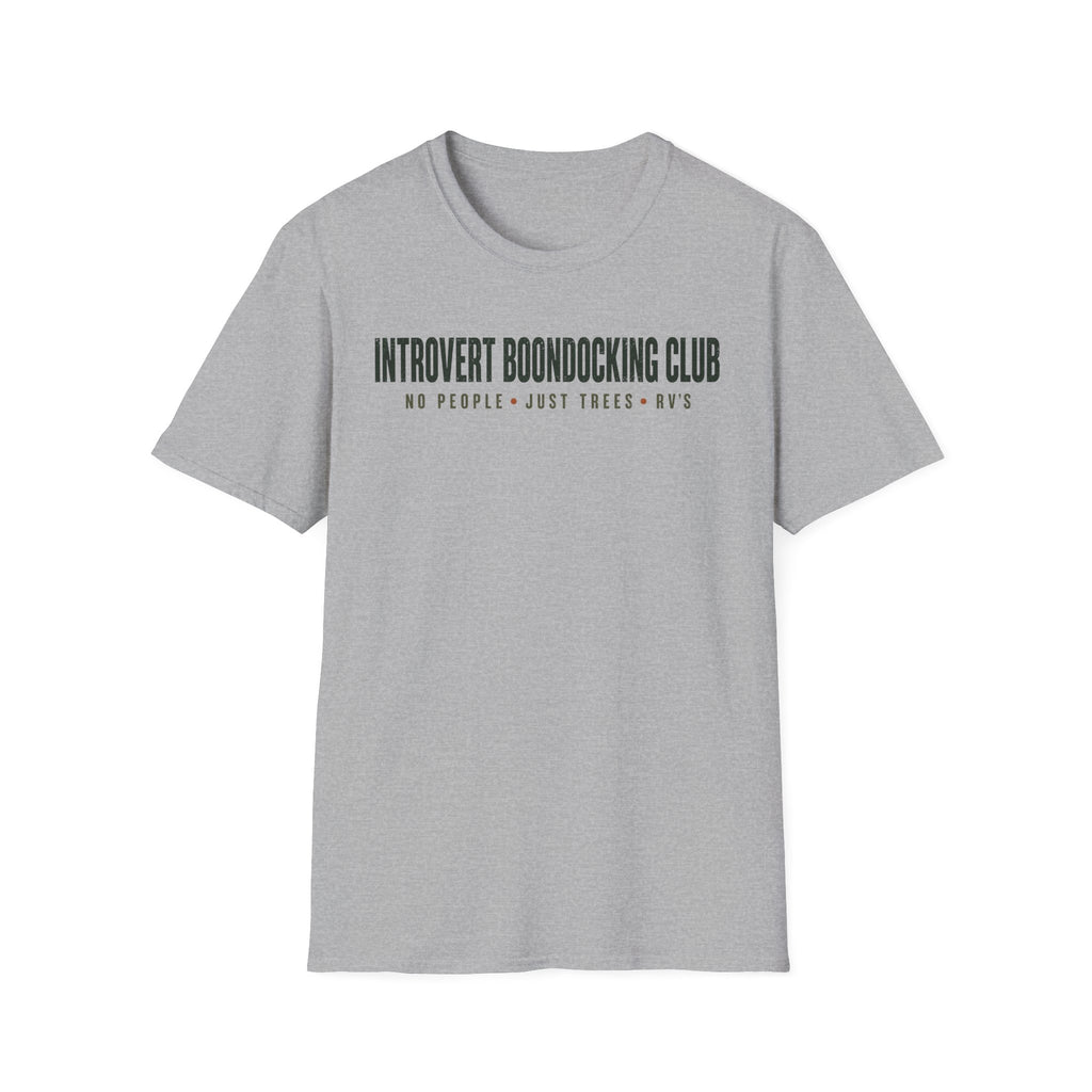 Introvert Boondocking Club T-Shirt