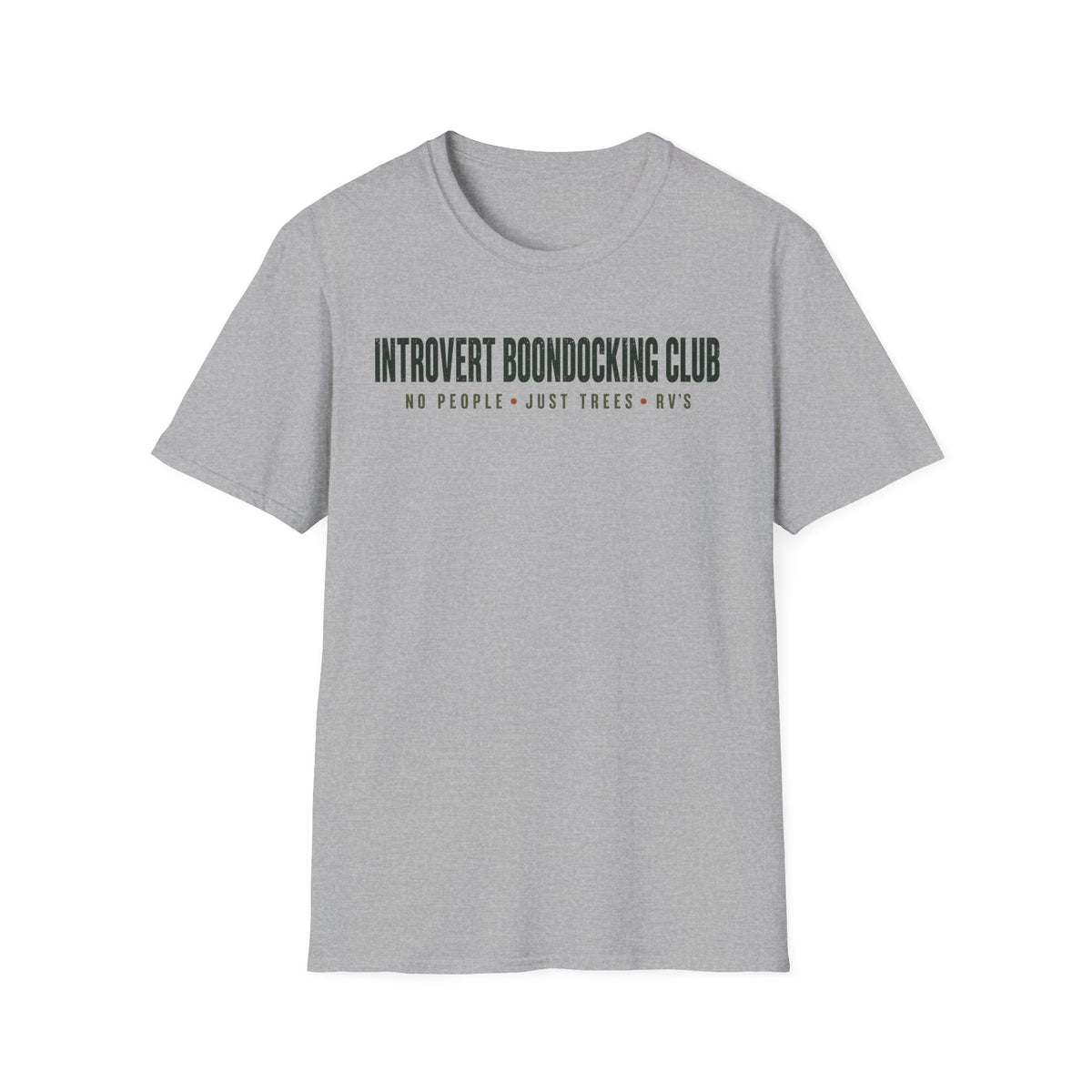Introvert Boondocking Club T-Shirt