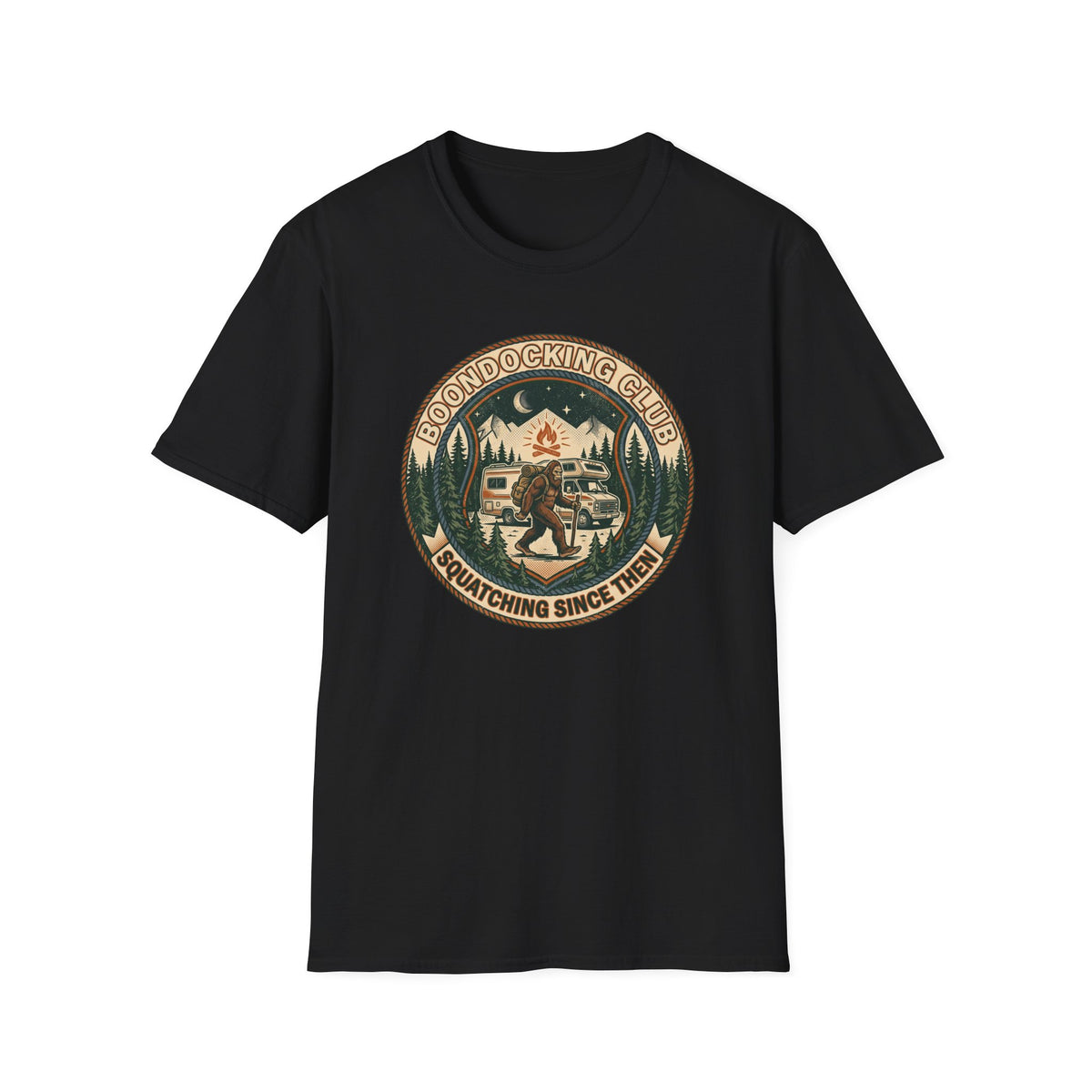 Sasquatch Boondocking Club T-Shirt