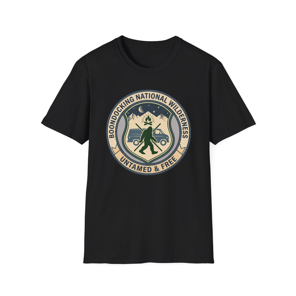 Boondocking National Wilderness Van Life T-shirt
