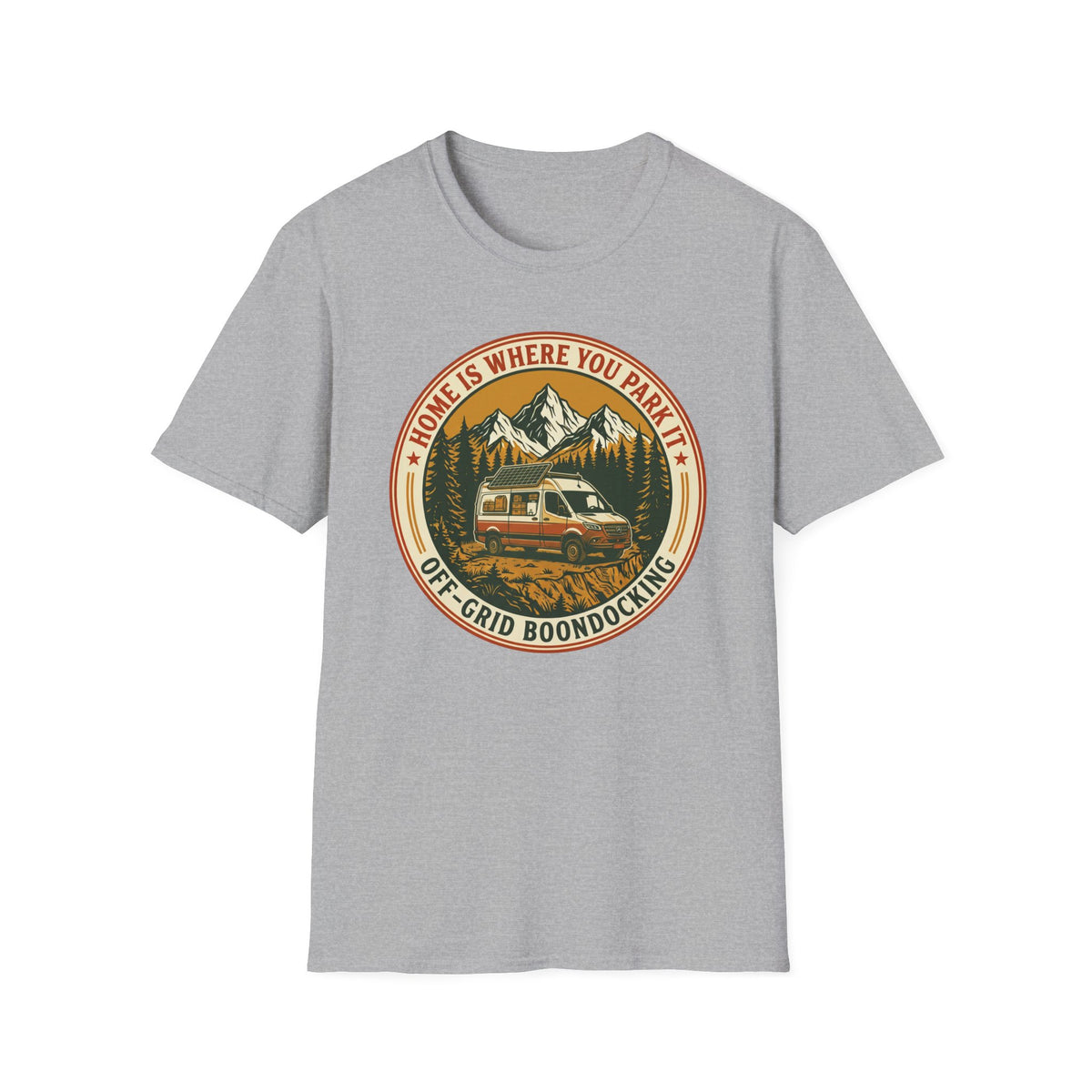 Home is where you park it Van T-shirt