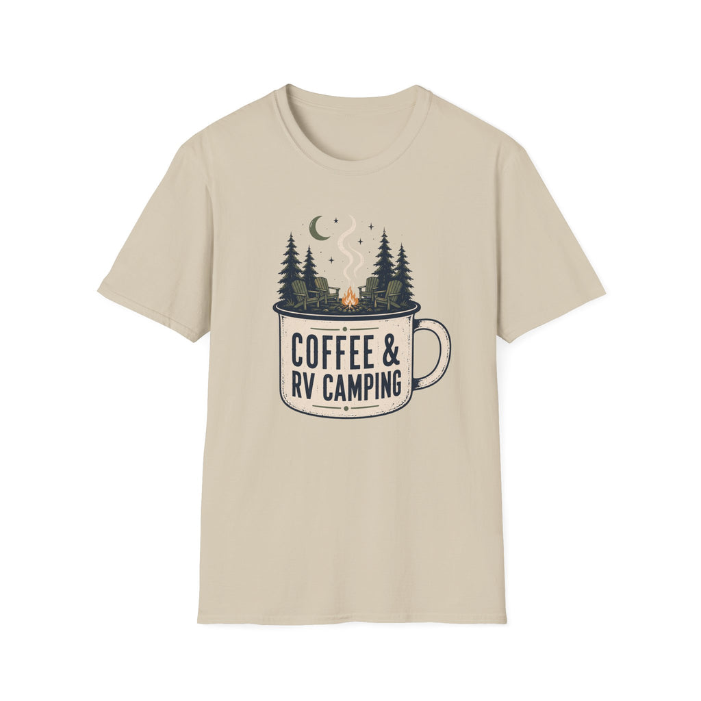 Coffee & RV Camping T-Shirt